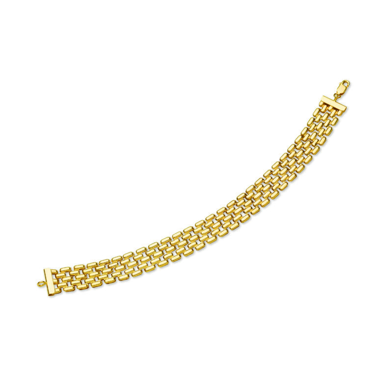Yellow gold bracelet