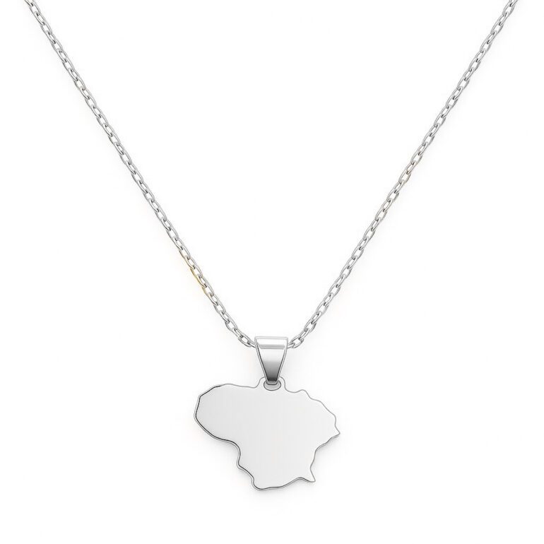 Sterling Silver Necklace - Lithuania