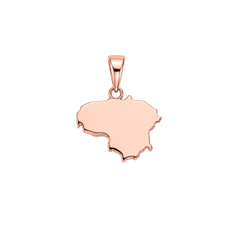 Rose Gold Pendant - Lithuania