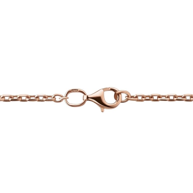 Rose gold chain - cable