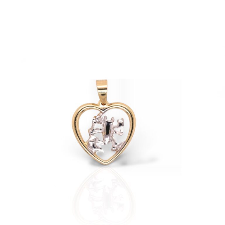 Gold Pendant - Zodiac Sign Scorpio