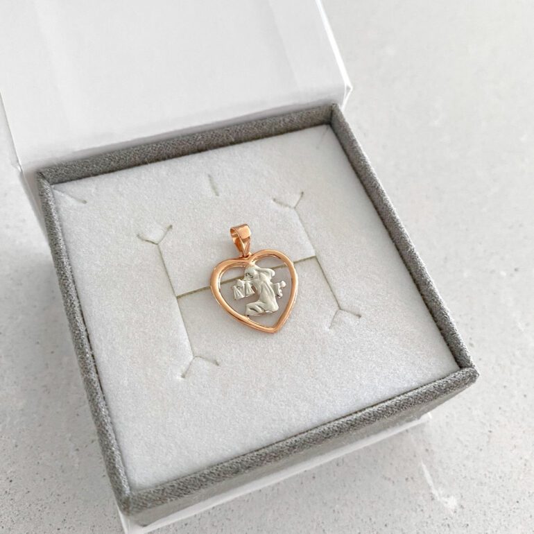 Auksinis Pakabukas - Zodiako Ženklas Svarstyklės