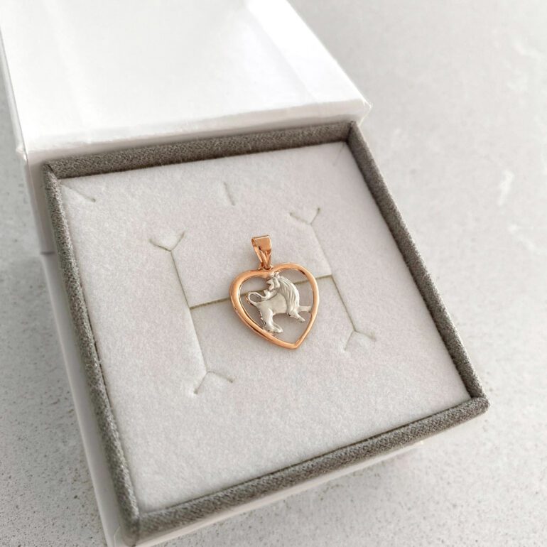 Auksinis Pakabukas - Zodiako Ženklas Liūtas