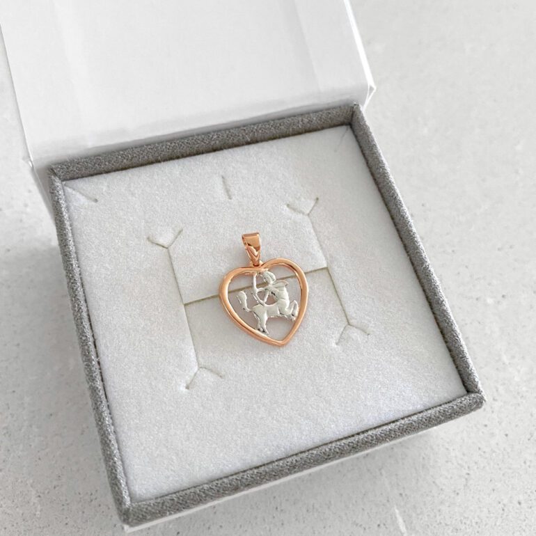 Auksinis Pakabukas - Zodiako Ženklas Šaulys