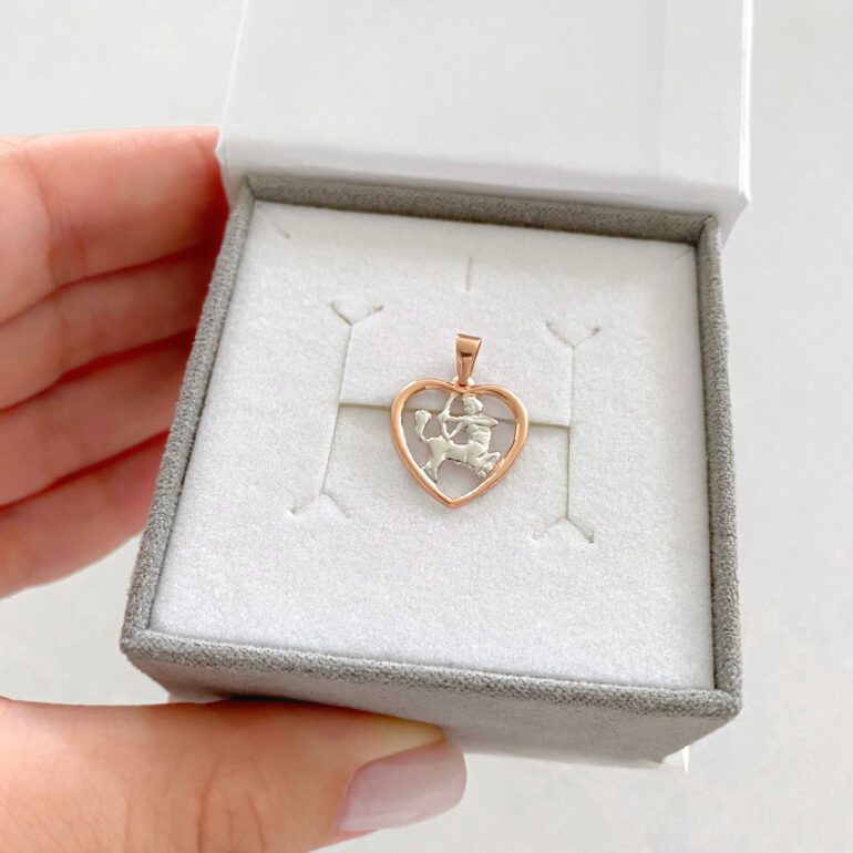 Auksinis Pakabukas - Zodiako Ženklas Šaulys