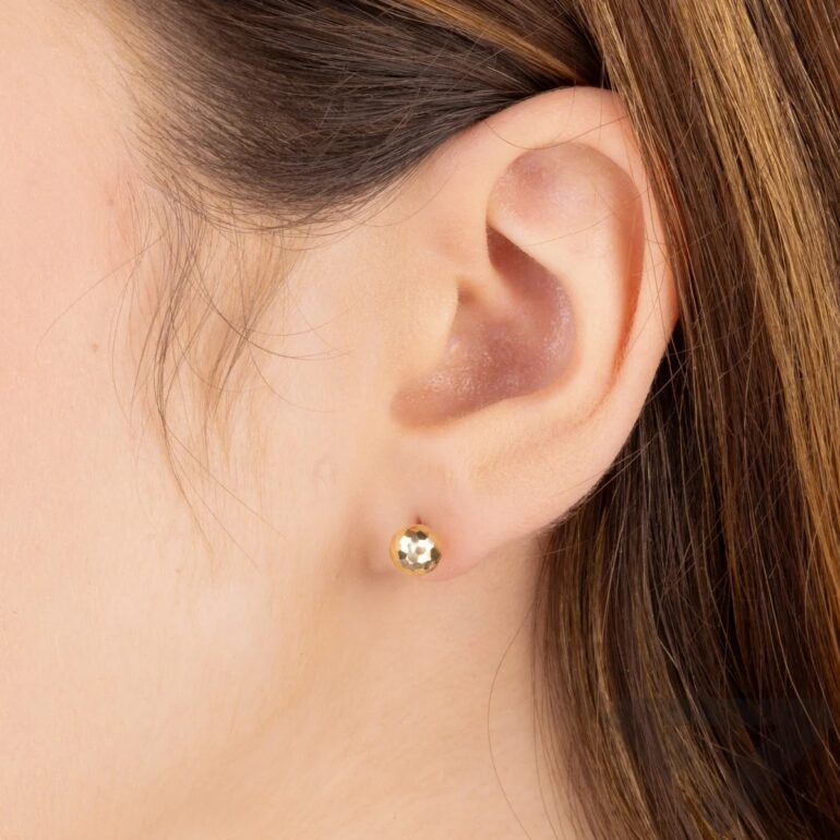 Yellow Gold Earrings