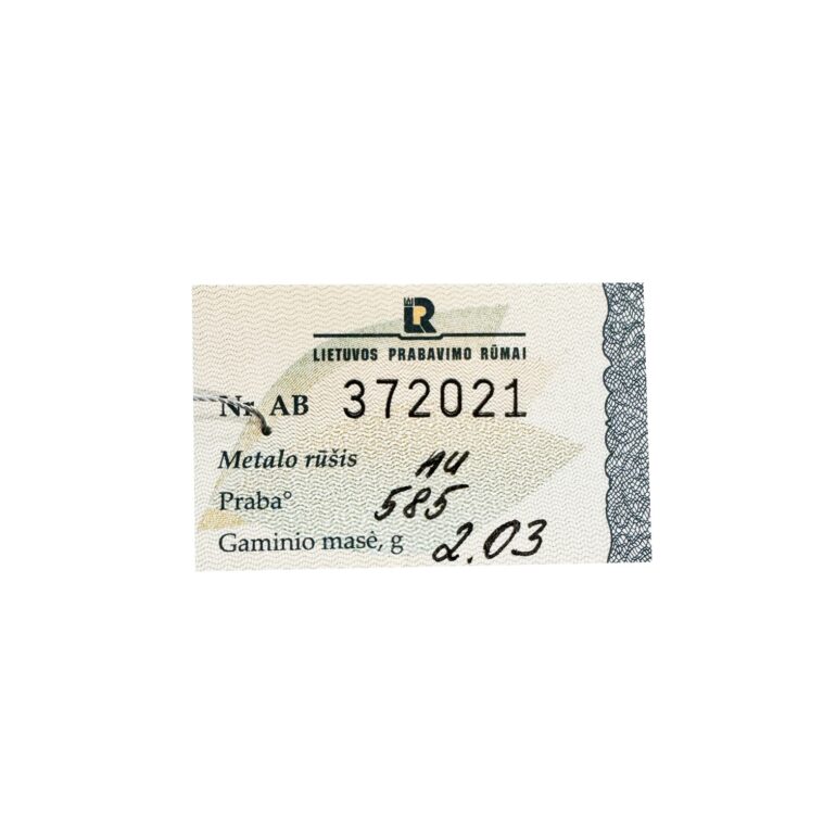 White Gold Ring With Diamonds