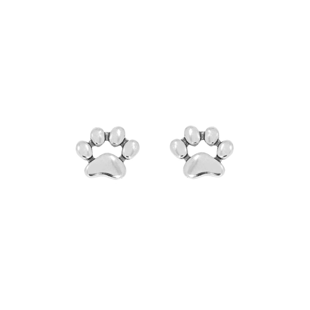 Sterling silver stud earrings
