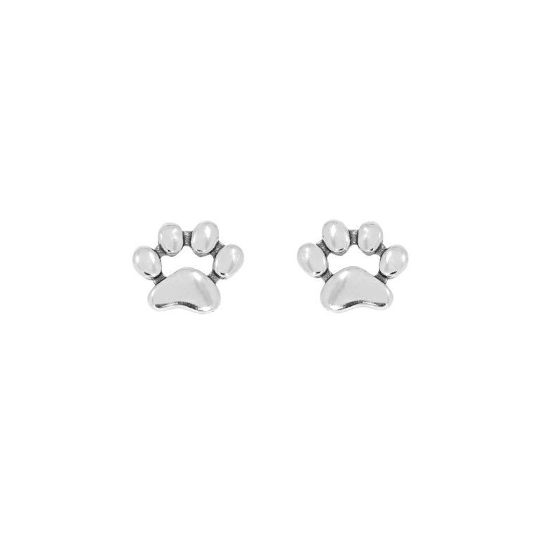 Sterling silver stud earrings