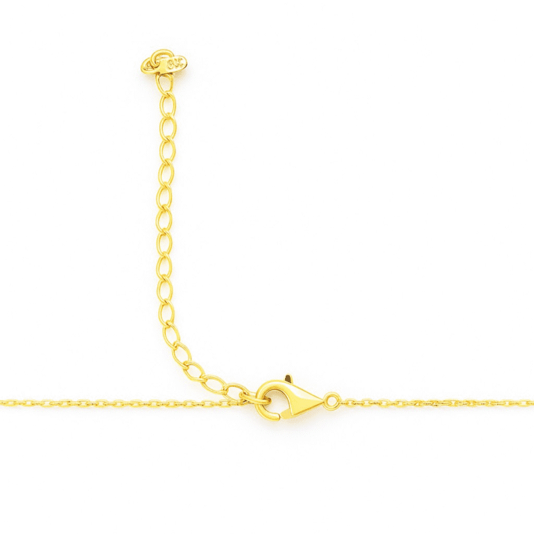 gold plated silver chain