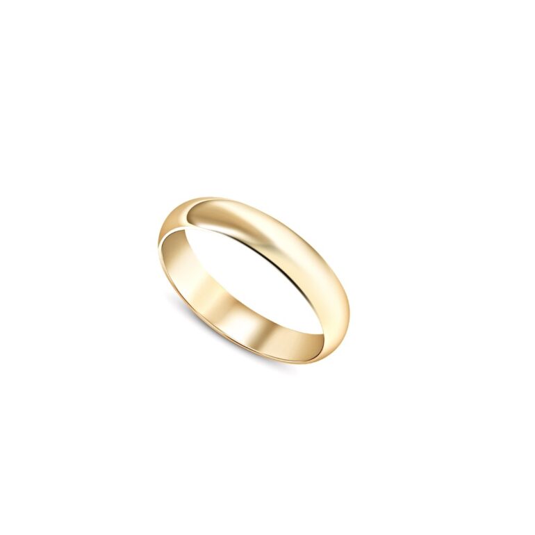 Yellow Gold Wedding Band