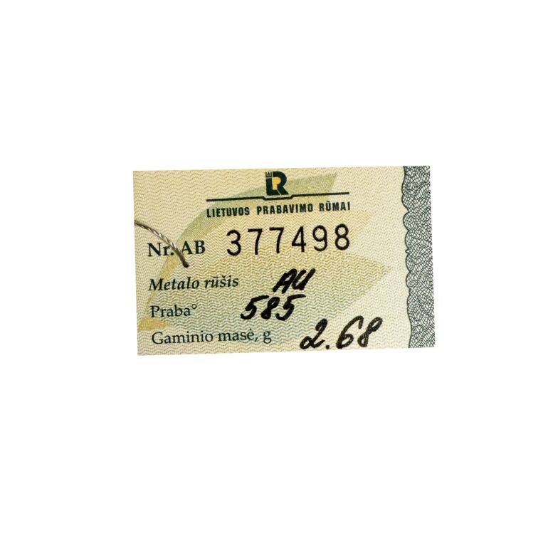 Balto Aukso Auskarai Su Deimantais Ir Topazais