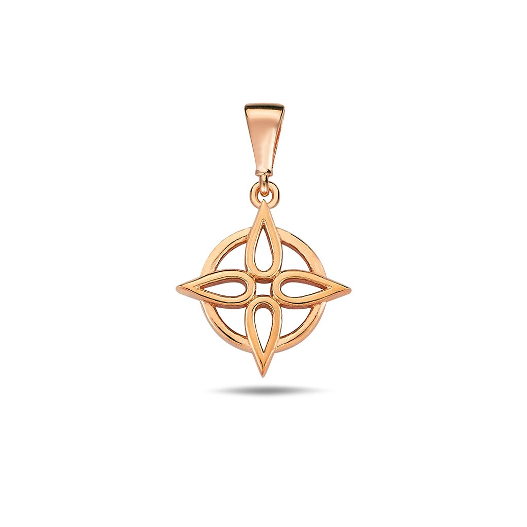 Auksinis Pakabukas - Keltų Mazgas