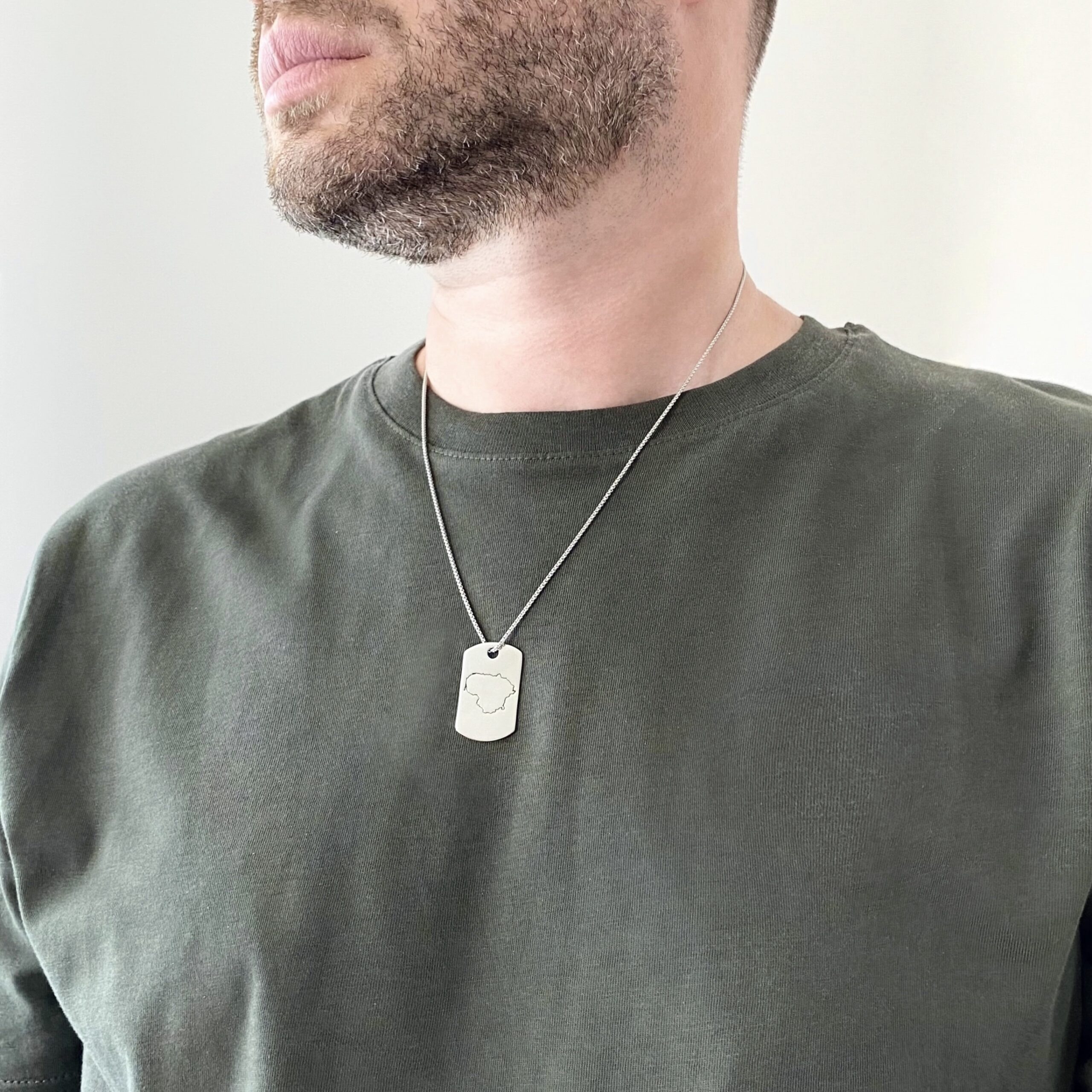 Sidabrinis vėrinys vyrams - Lietuva