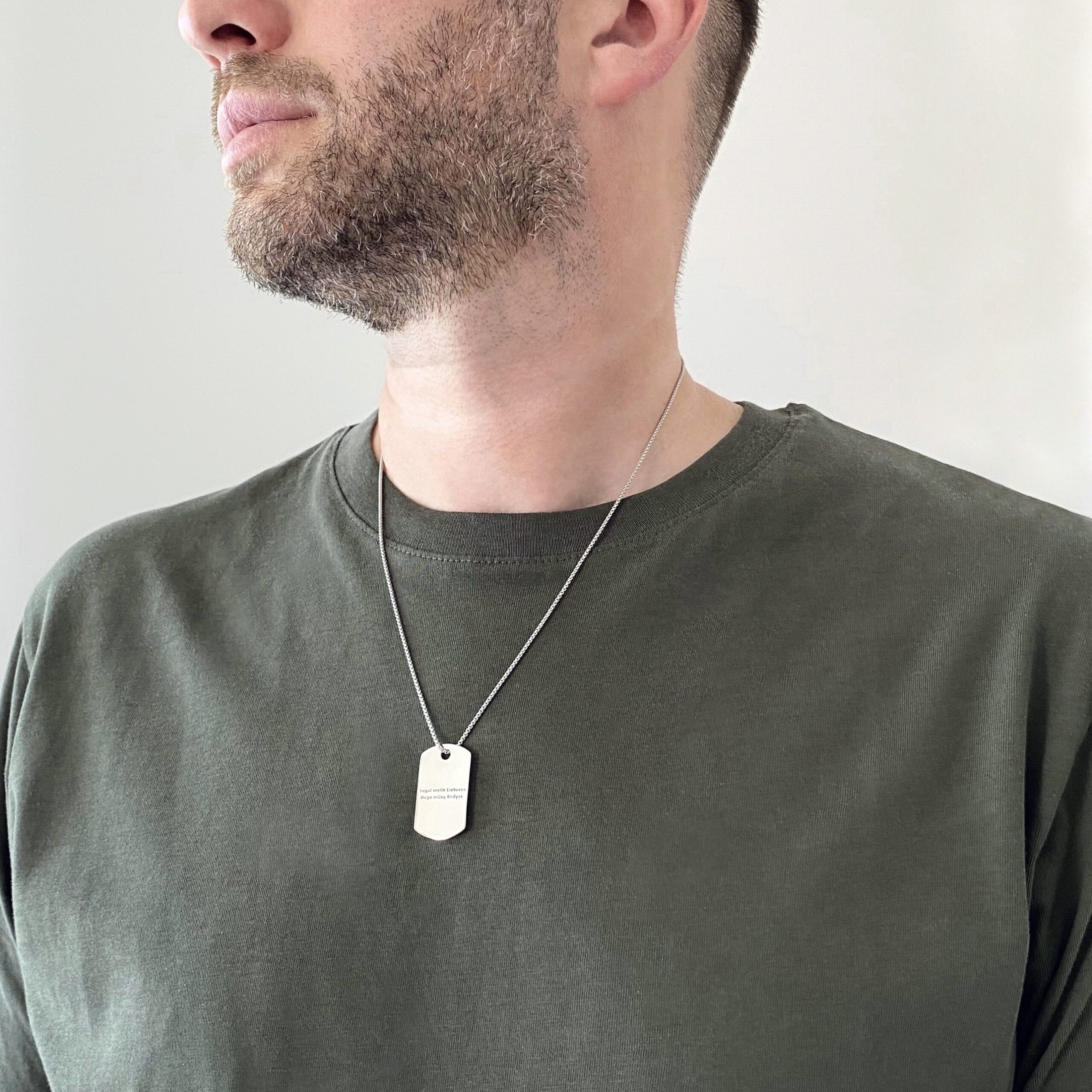 Sidabrinis vėrinys vyrams - Lietuva