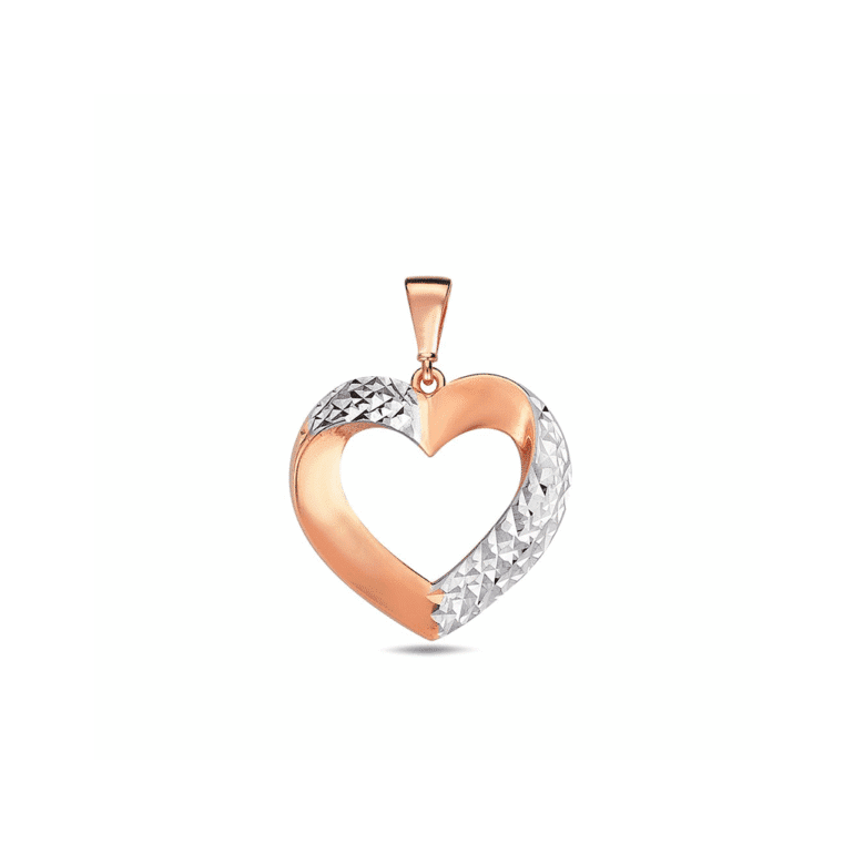 Auksinis pakabukas - širdelė