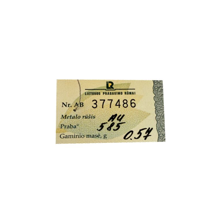 Balto Aukso Pakabukas Su Deimantais