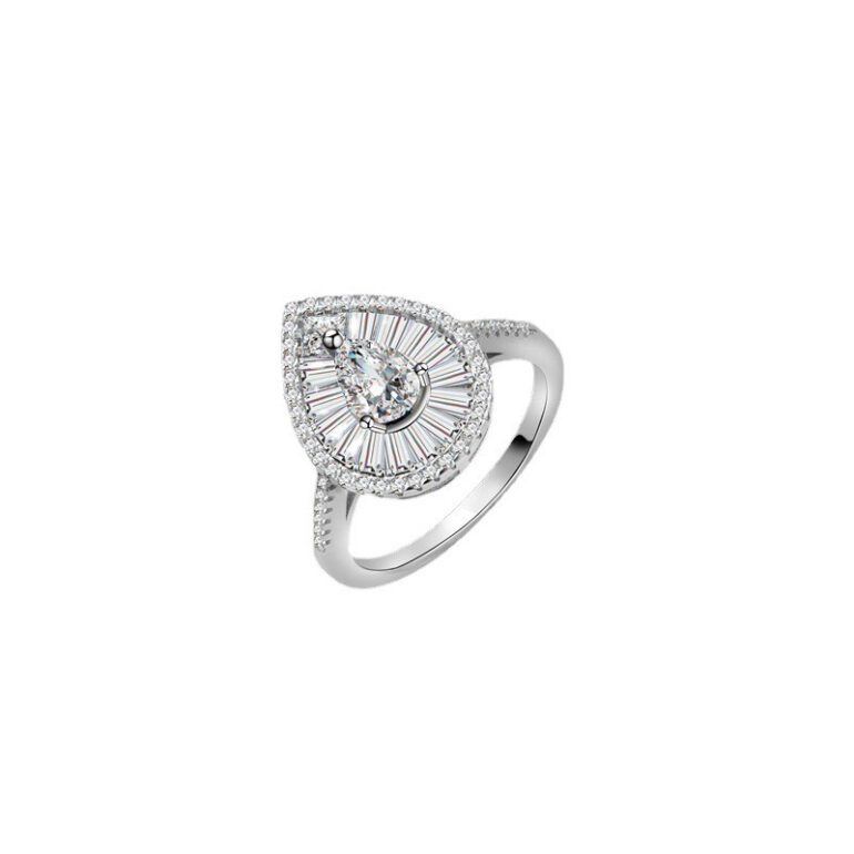 Sterling Silver Ring With Cubic Zirconia