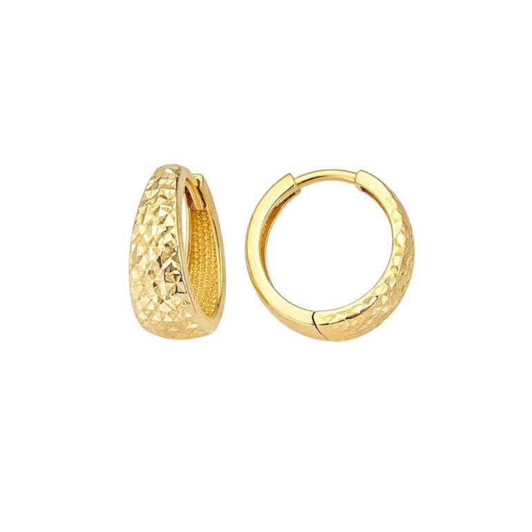 Auskarai be inkrustacijų