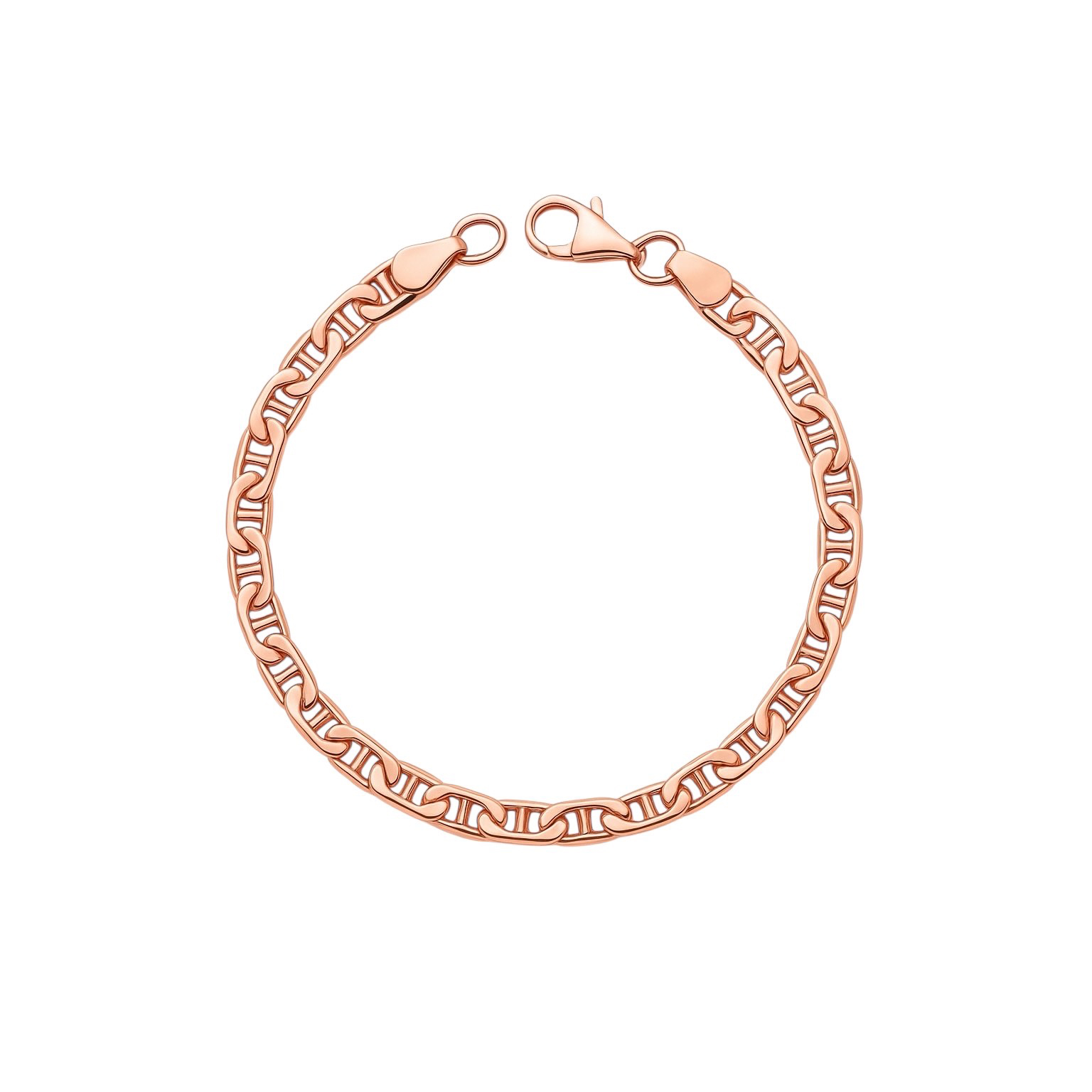 Rose gold mariner bracelet