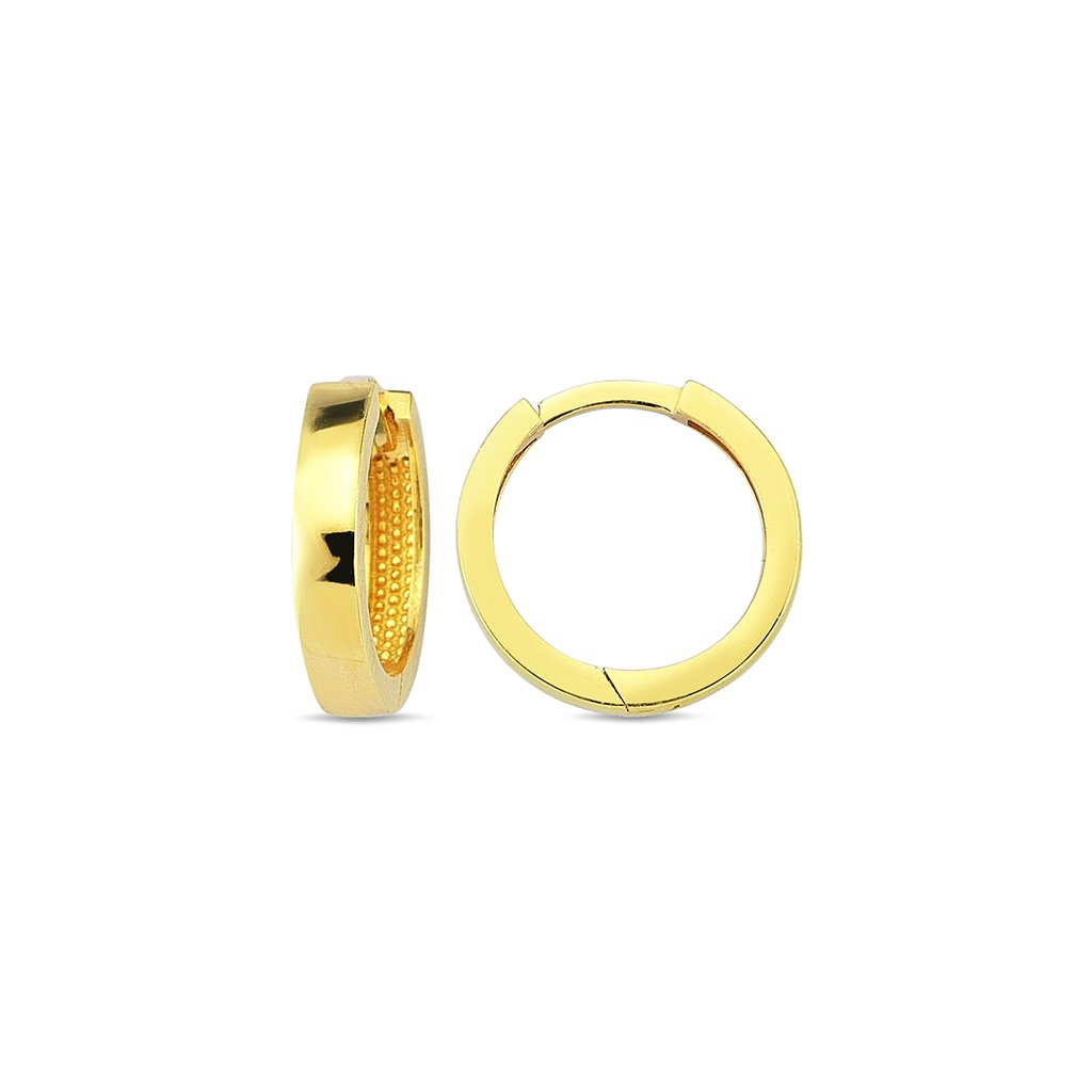 Geltono aukso auskarai - rinkutės