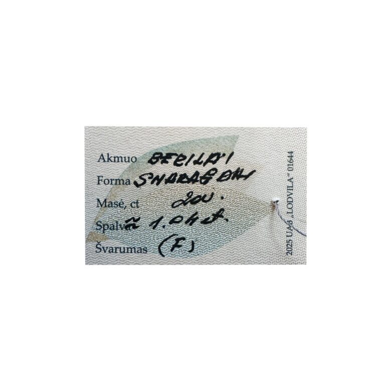 Sidabriniai Auskarai Su Smaragdais