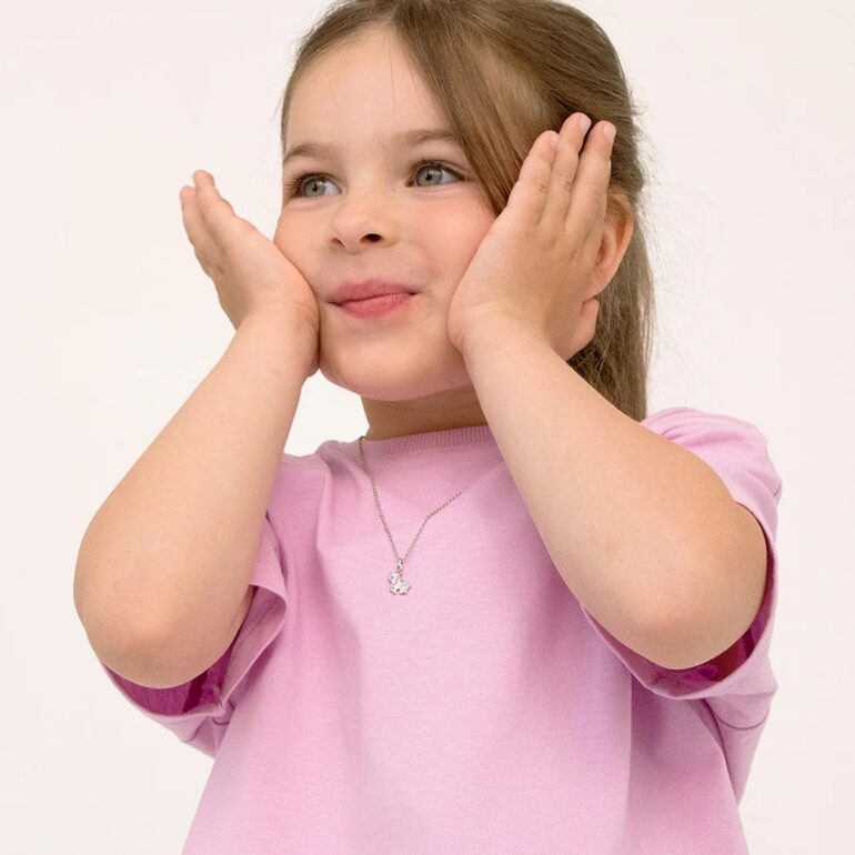 Sidabrinis Vėrinys - Panelė Vienaragė