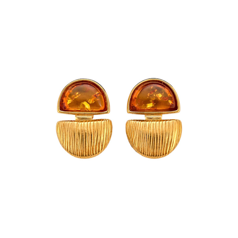 Amber Earrings