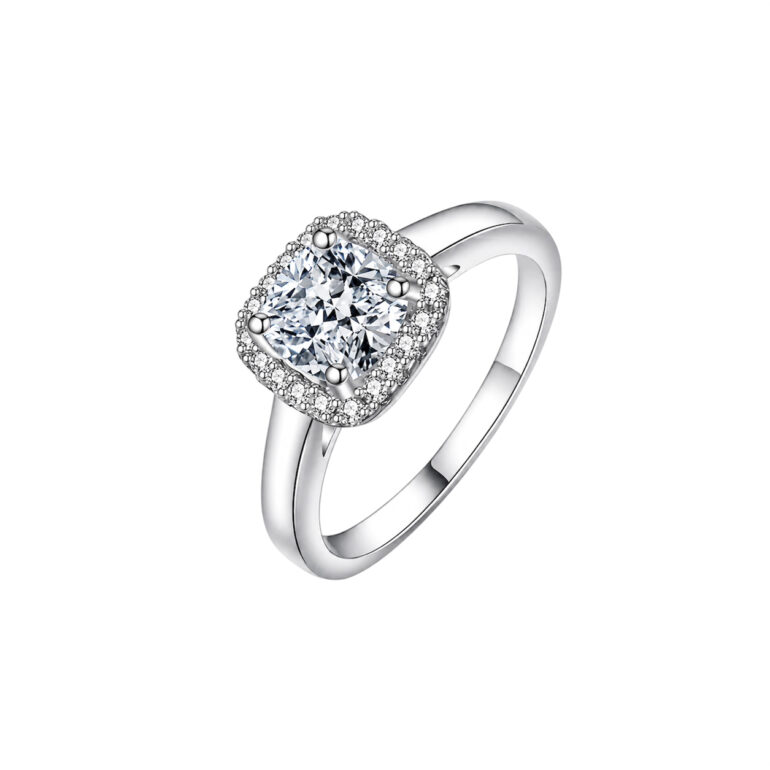 Sterling Silver Ring With Cubic Zirconia