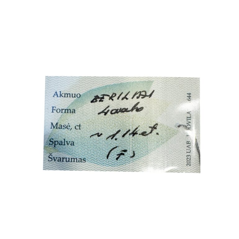 Auksiniai Auskarai Su Berilais