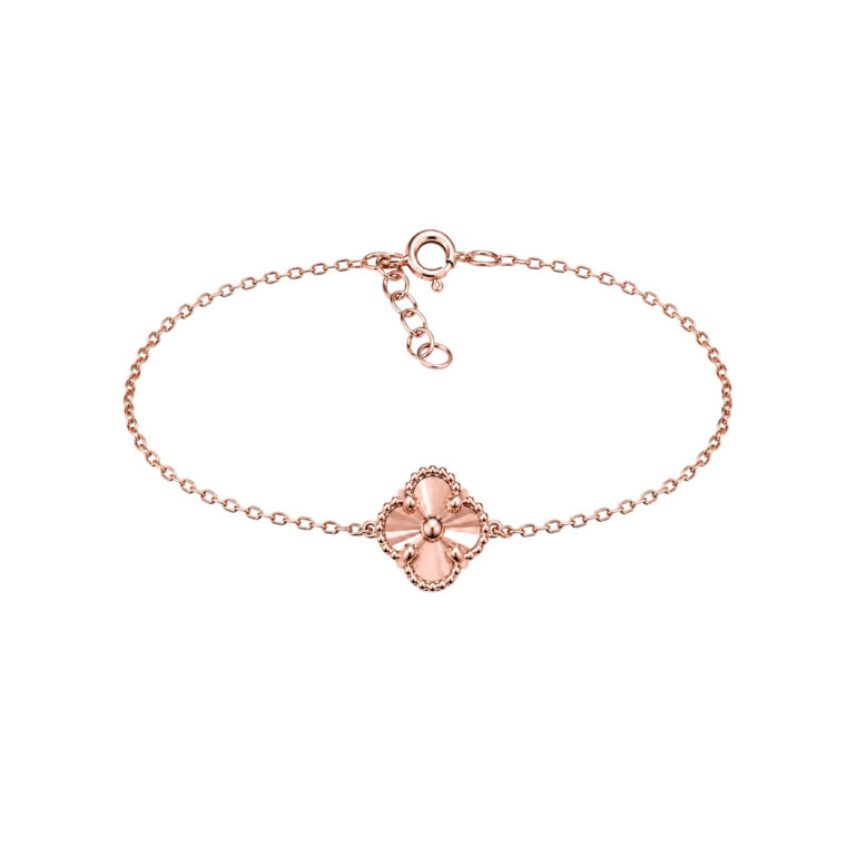 Rose Gold Bracelet - Clover