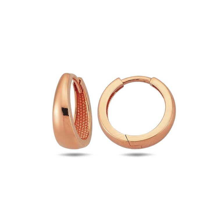 Rose Gold Hoop Earrings