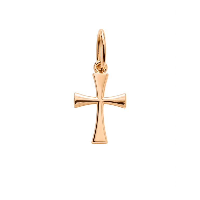 Rose Gold Cross Pendant