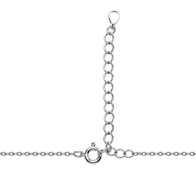 Sterling Silver Necklace With Peridot