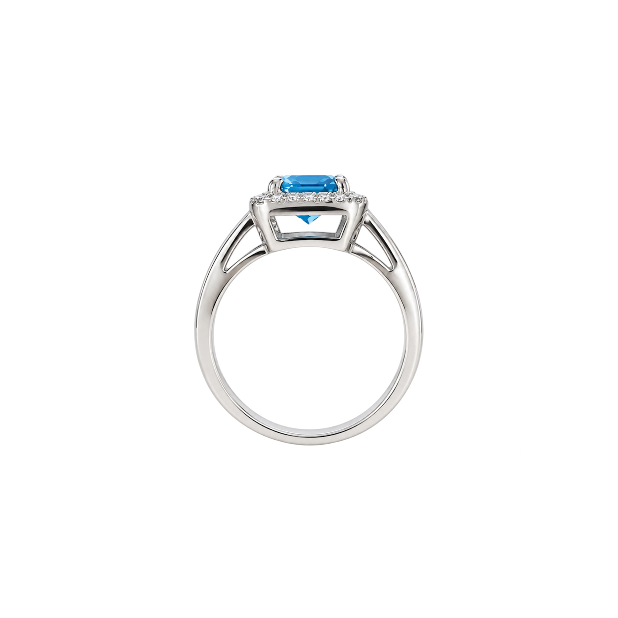 Sterling Silver Ring With Swiss Topaz